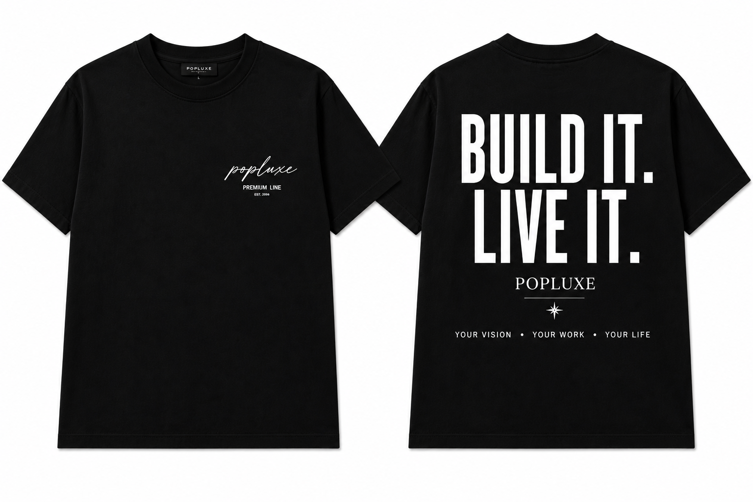 Popluxe premium Tee