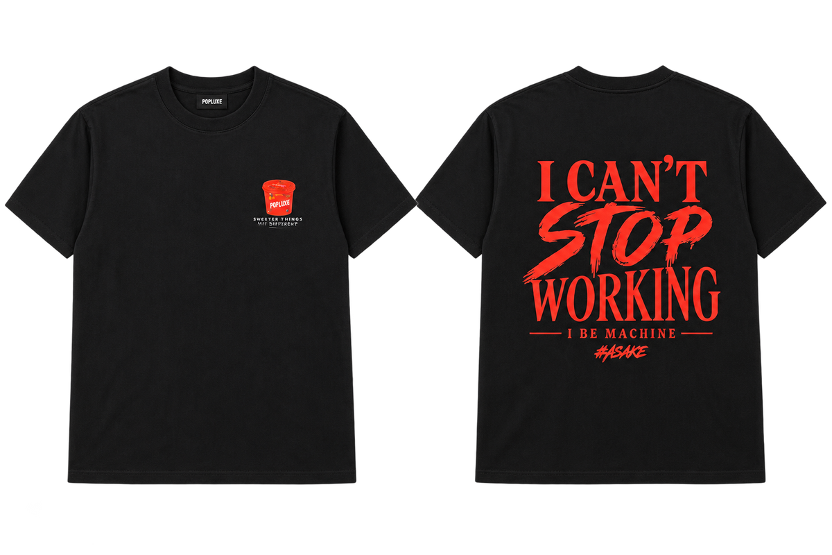 POPLUXE “I CAN’T STOP WORKING” T-Shirt